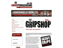 Tablet Screenshot of griptraining.co.uk